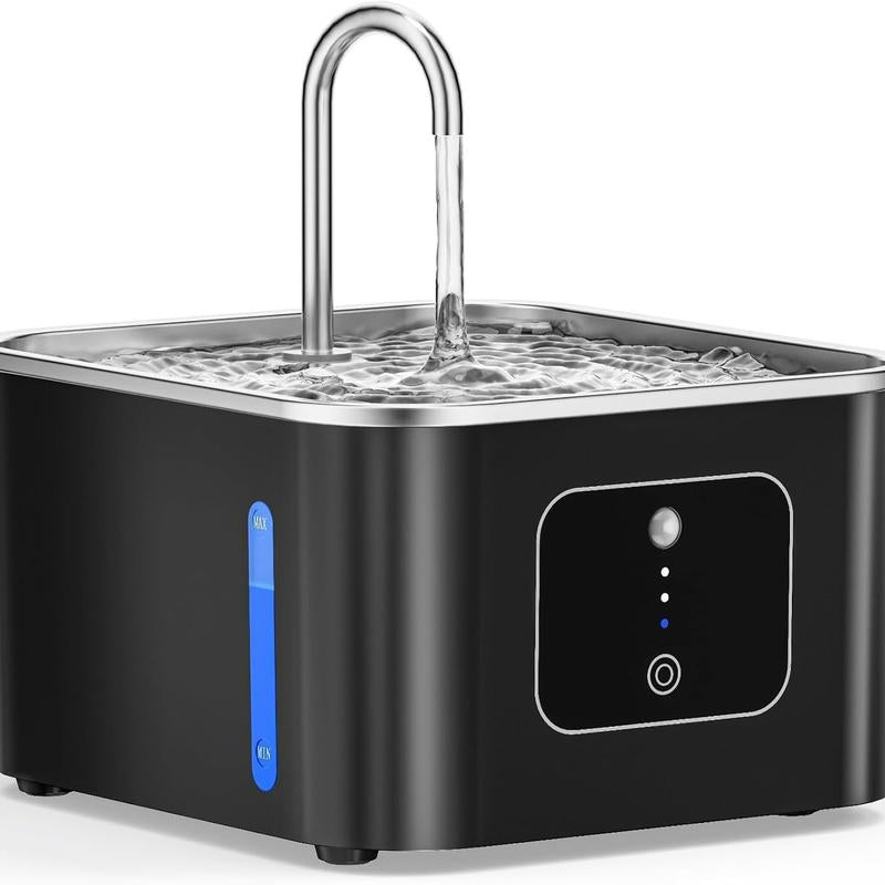 【10,000+ Favorited!】Cat Water Fountain, Flowing Water for Pets to Drink, Quiet Cat Water Dispenser, Automatic Circulating Pet Drinking Fountain for Cats and Dogs, Encourages Hydration Natural Flow Quiet Automatic Circulating Dispenser