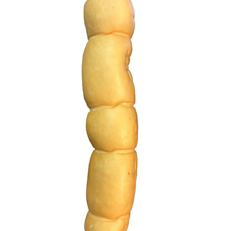 9-12” Peanut Butter Collagen Cheek Rolls (3 Pack) 100% Natural and Extra-Thick - Single-Ingredient - Long-Lasting for Big Dogs and Aggressive Chewers