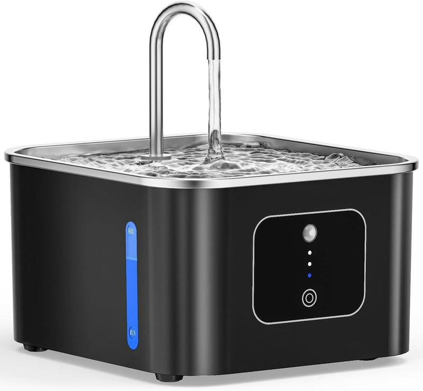 【10,000+ Favorited!】Cat Water Fountain, Flowing Water for Pets to Drink, Quiet Cat Water Dispenser, Automatic Circulating Pet Drinking Fountain for Cats and Dogs, Encourages Hydration Natural Flow Quiet Automatic Circulating Dispenser