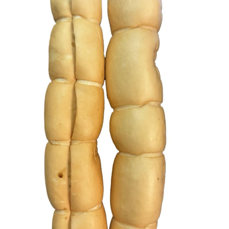 9-12” Peanut Butter Collagen Cheek Rolls (3 Pack) 100% Natural and Extra-Thick - Single-Ingredient - Long-Lasting for Big Dogs and Aggressive Chewers