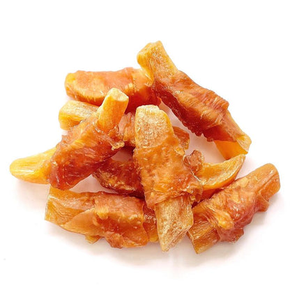 Hubert Gourmet Sweet Potato Wraps Dog Treats All-Natural Puppy Snacks - Chicken & Duck Flavor Dog Chips