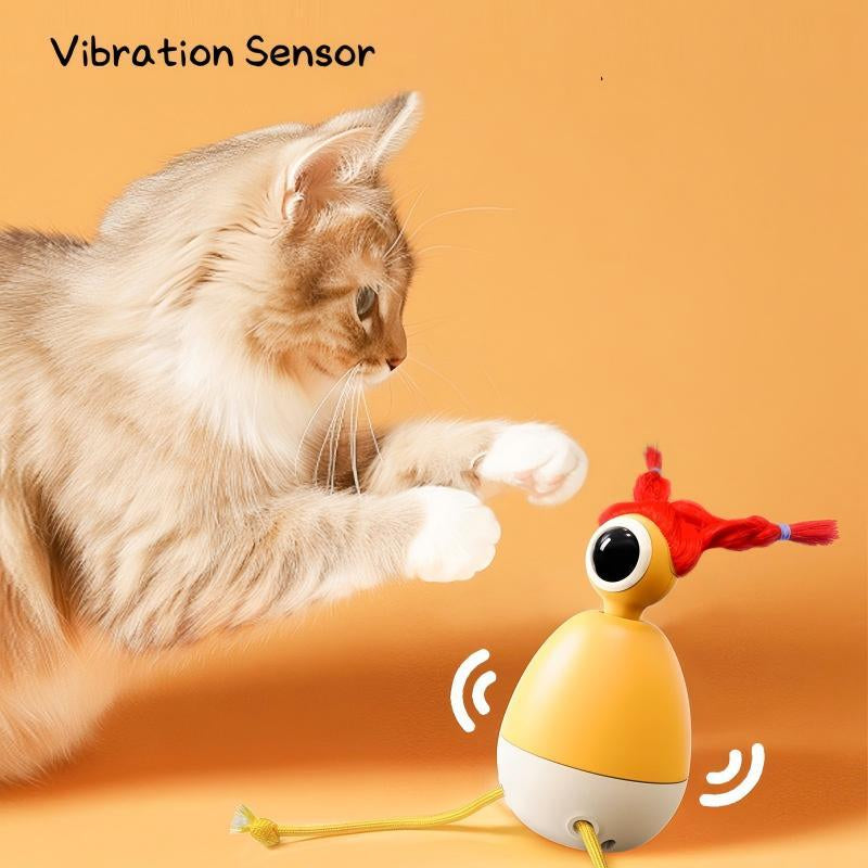 Pukaco Tornado Cat Toy - Engaging Indoor Play, Interactive Spinning Mechanism, Cat-Safe Materials, Easy to Use